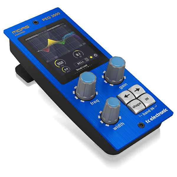 TC ELECTRONIC PEQ 3000-DT Midas Parametrik EQ Plug-In Hardware Kontrol Arayüzü